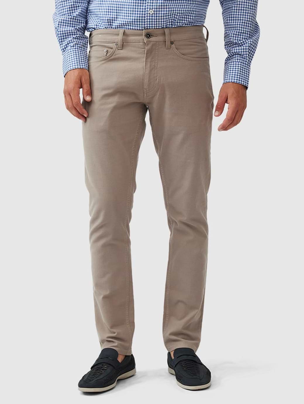 Rodd & Gunn Men's Motion 2 Straight Jean Sable