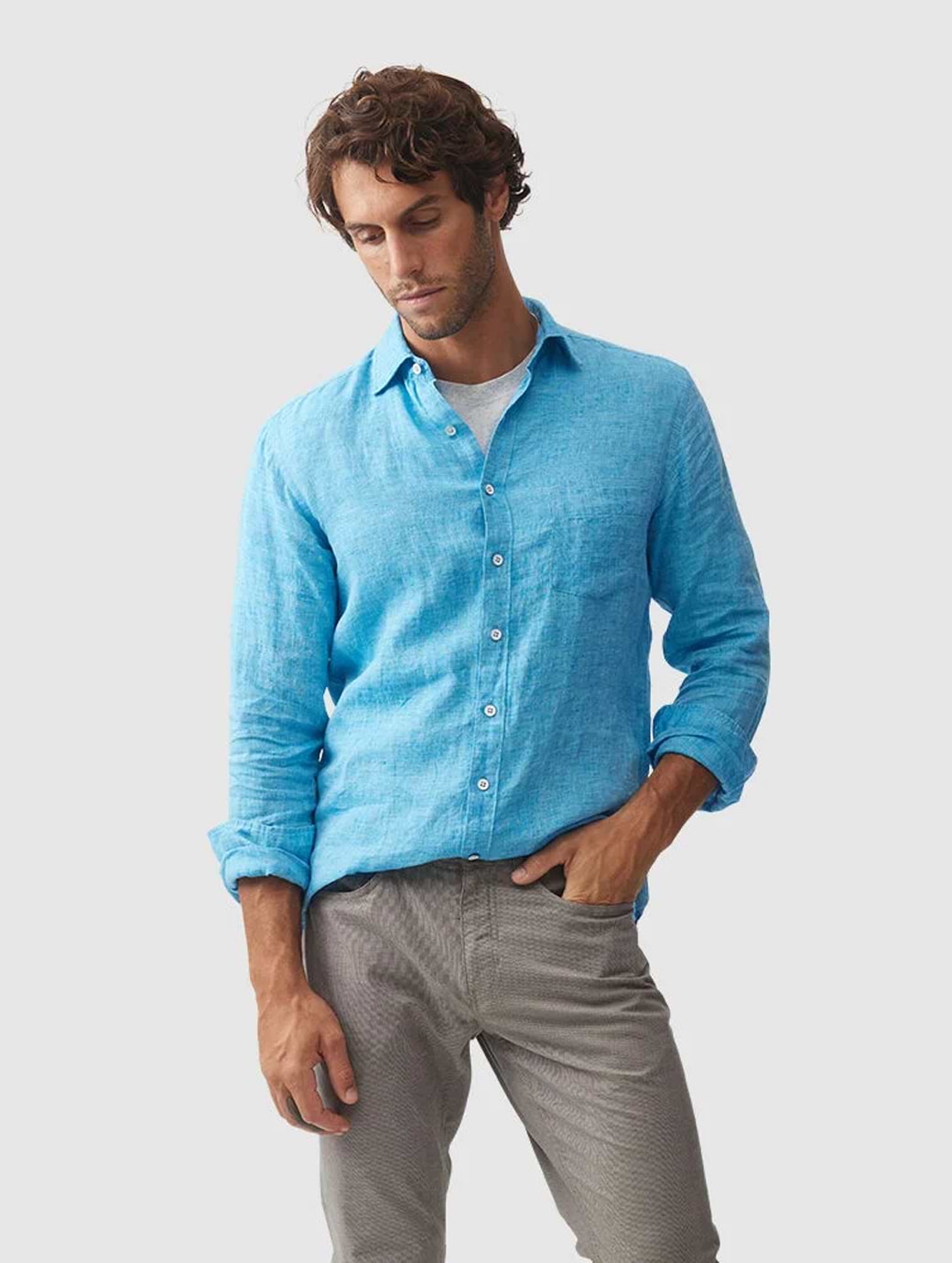 Rodd & Gunn Coromandel Shirt Cobalt