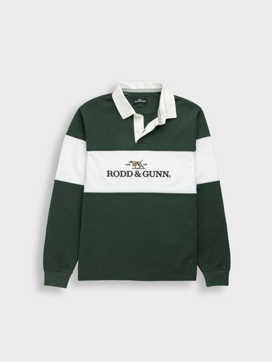 Rodd & Gunn Men's Foresters Rugby Top Forest