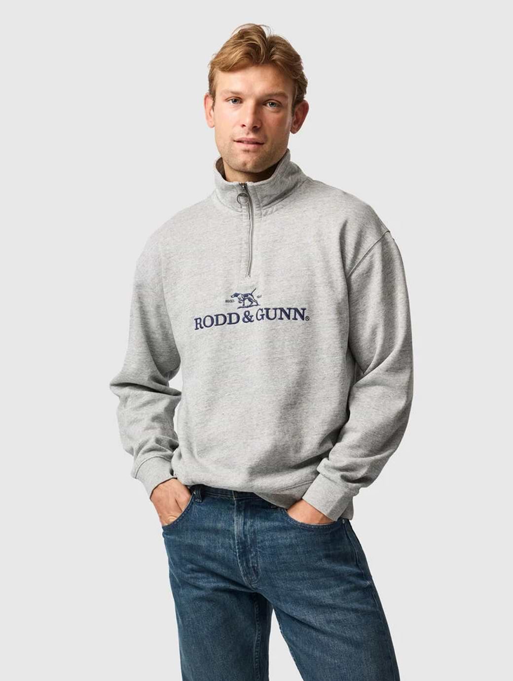 Rodd & Gunn Men's Milford Sound Sweater Ash