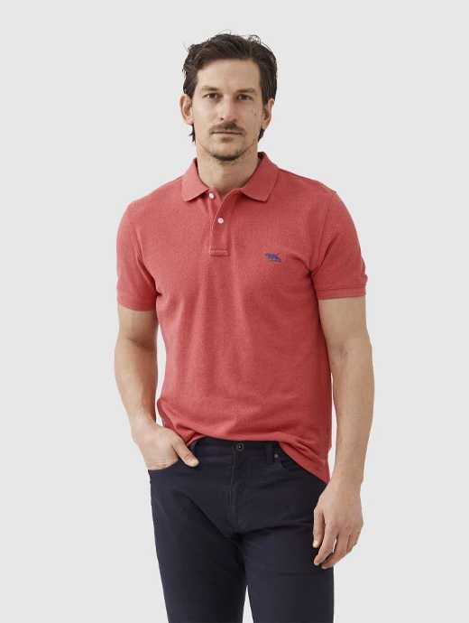 Rodd & Gunn Men's The Gunn Polo Fuchsia