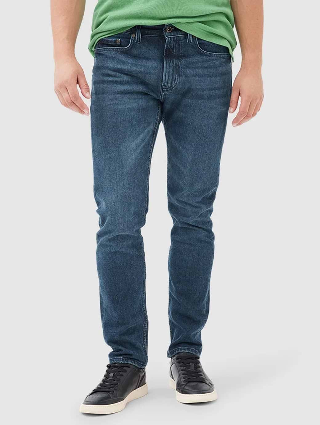 Rodd & Gunn Owaka Straight Italian Denim Jean True Blue