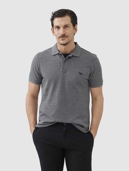 Rodd & Gunn The Gunn Polo Tungsten