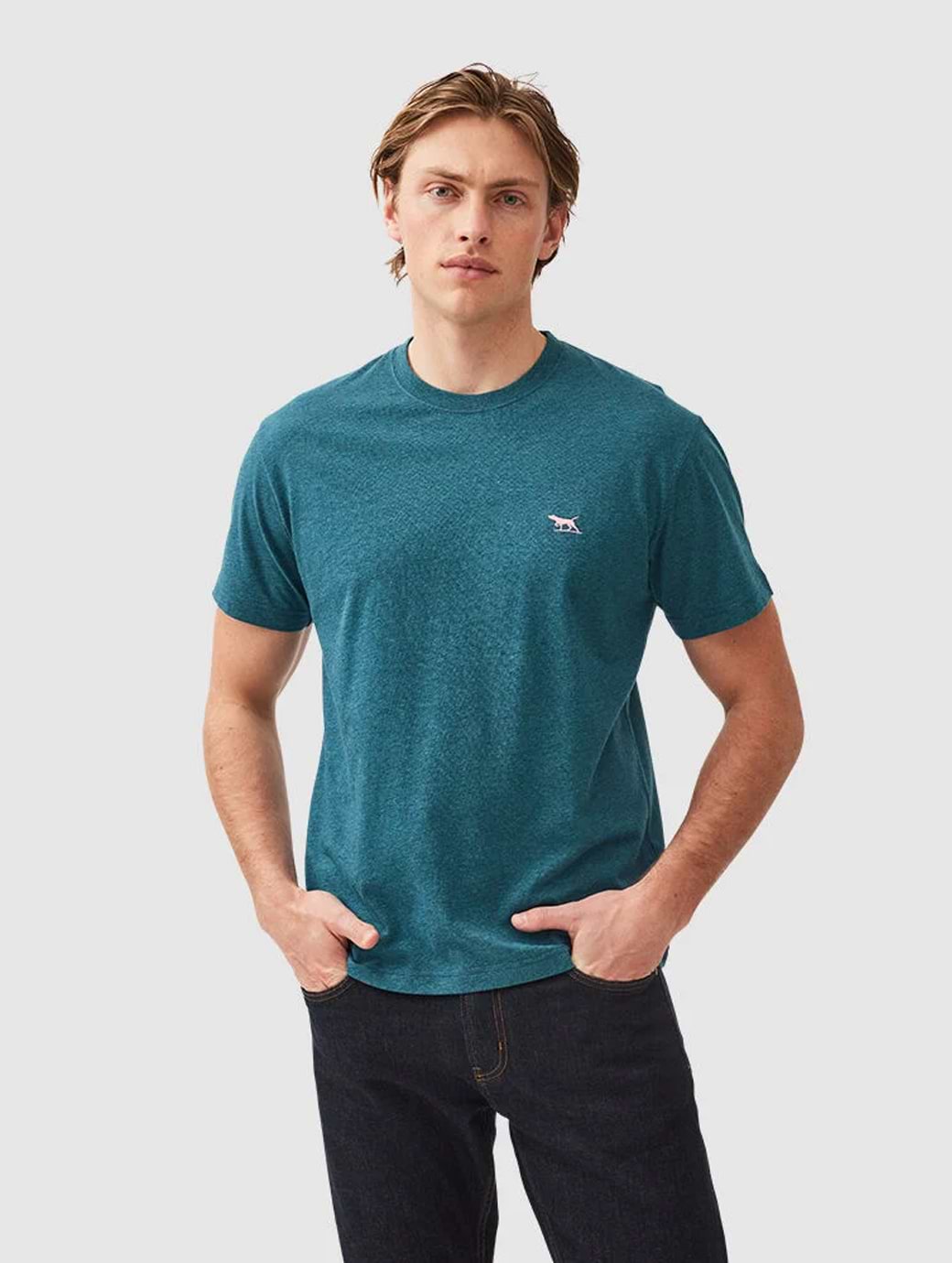Rodd & Gunn The Gunn T-Shirt Dark Cyan