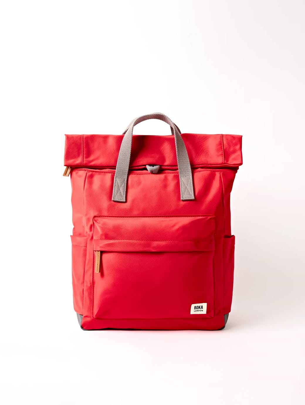 Roka London Canfield Medium Backpack Burgundy One Size