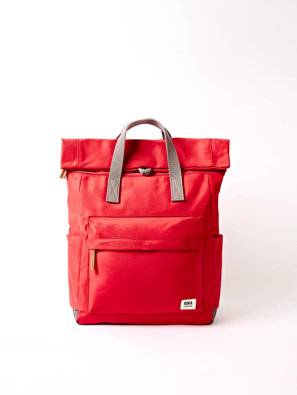 Roka London Canfield Small Backpack Red One Size