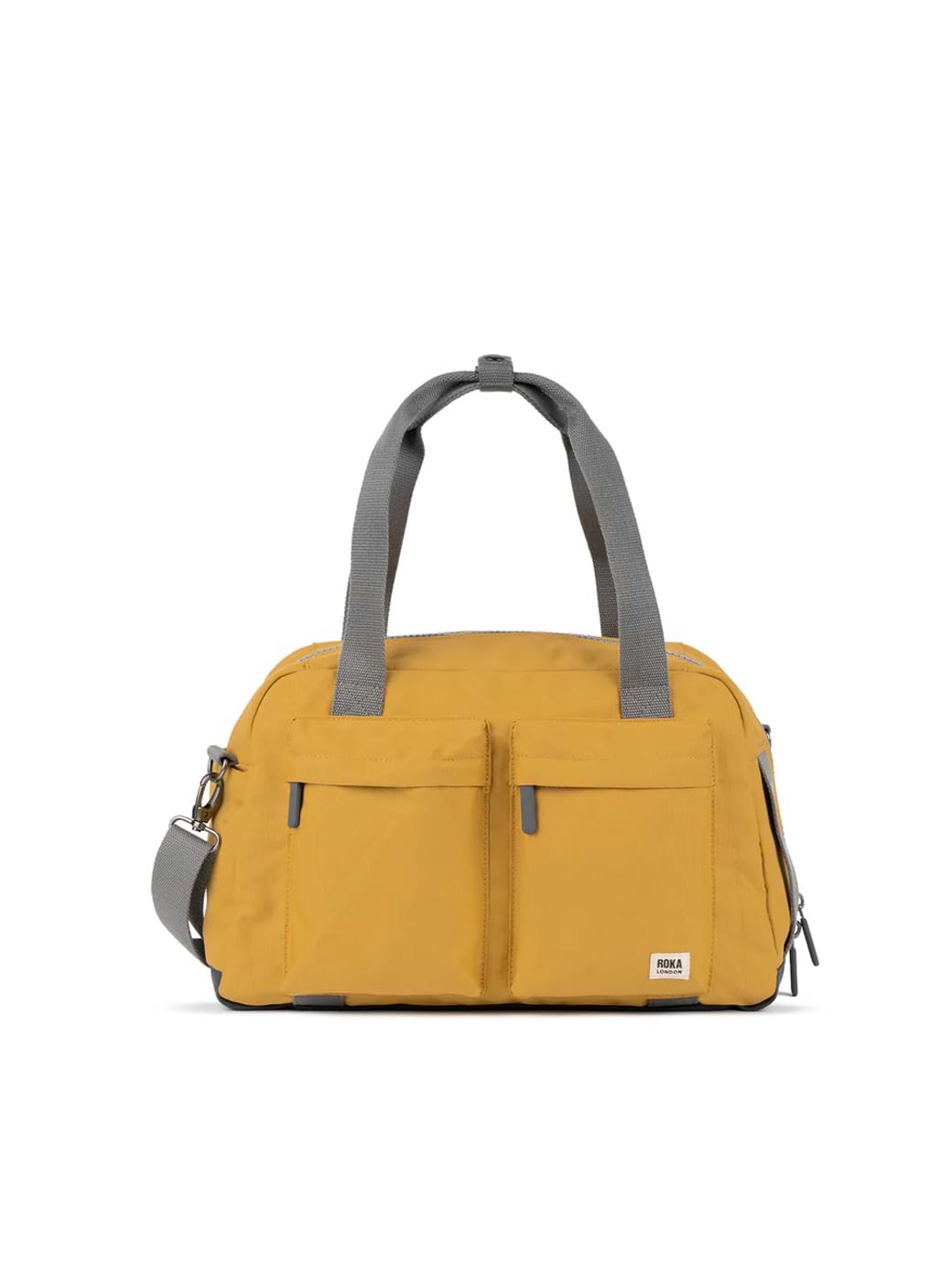 Roka London Gatwick Flax Recycled Canvas Small