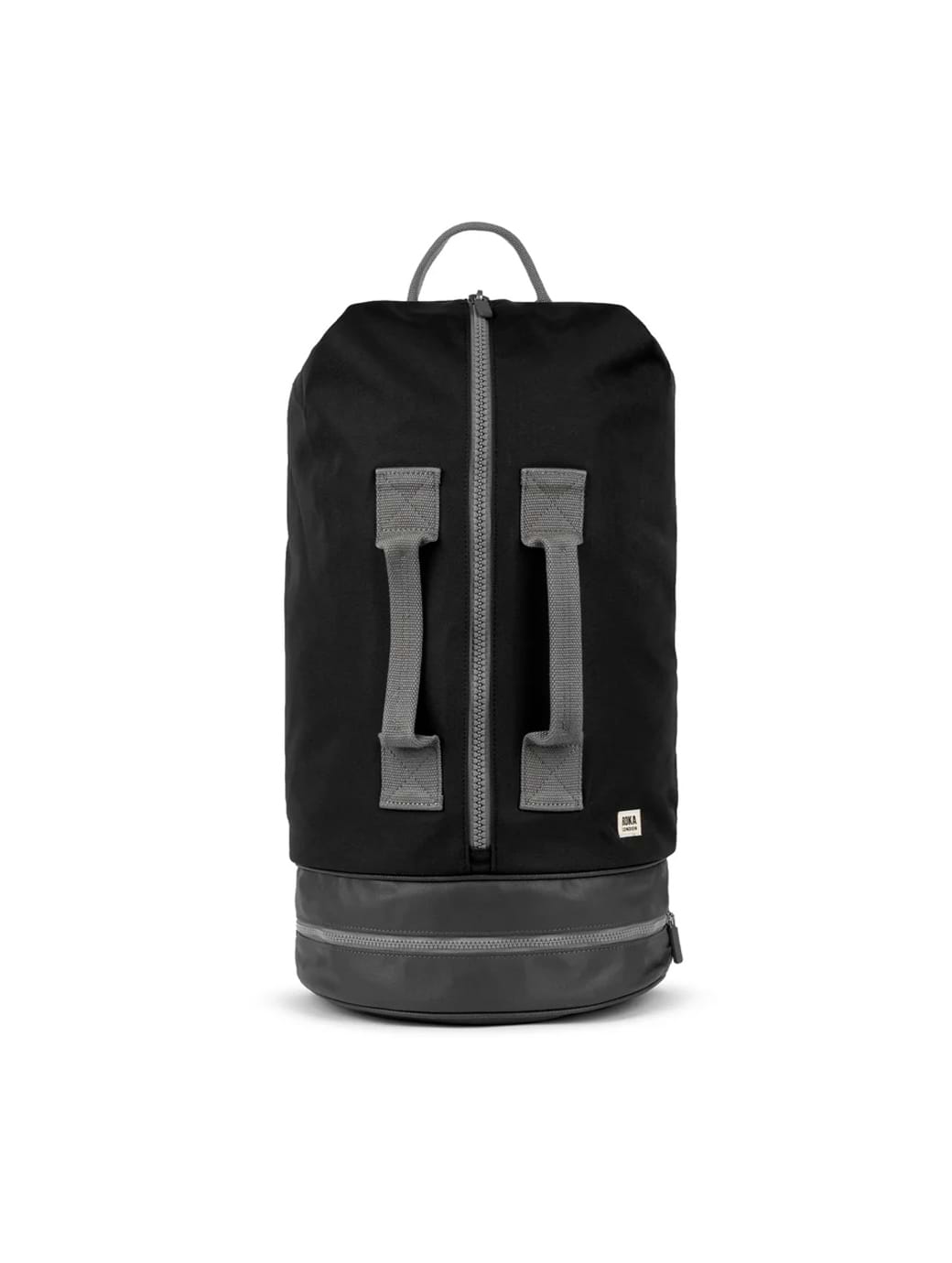 Roka London Heathrow Ash Recycled Nylon Canvas Large
