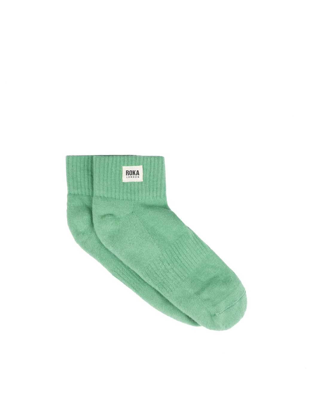 Roka London Wembley Matcha Crop Sock