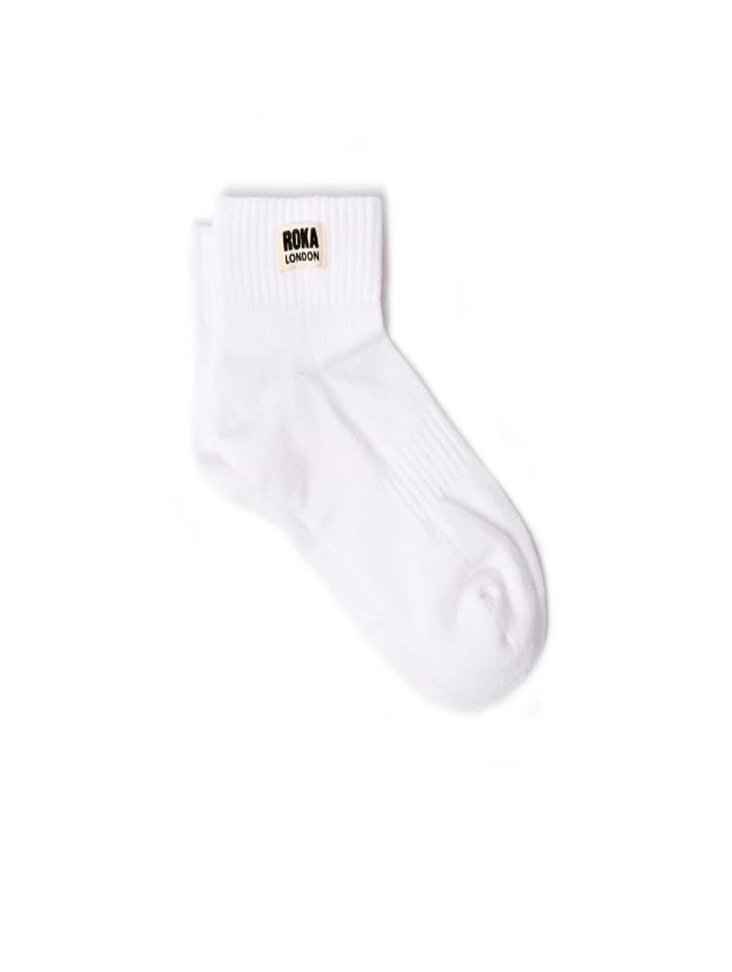 Roka London Women's Wembley Ankle Socks Off White