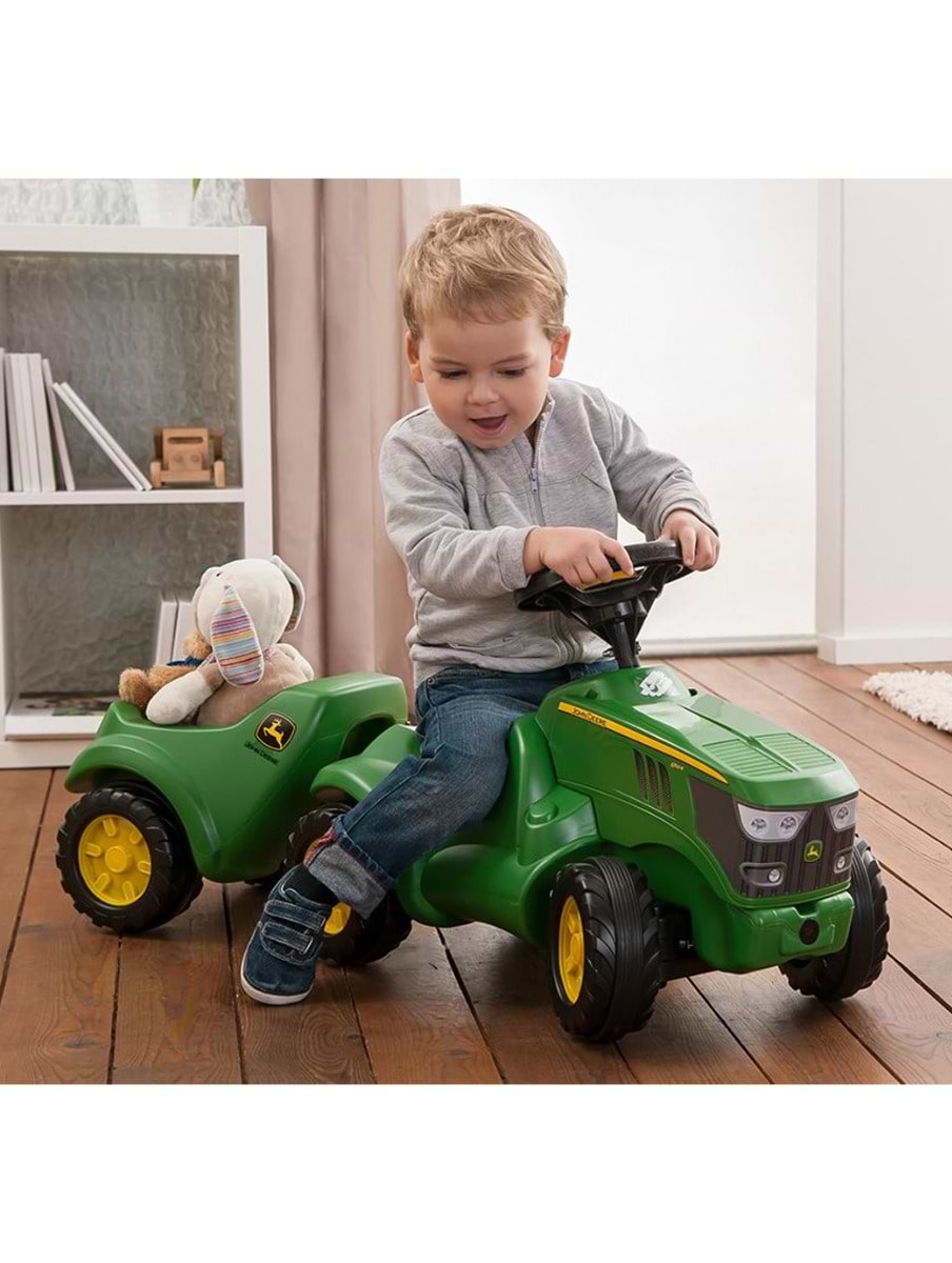 Rolly Toys John Deere 6150R Mini Tractor with Opening Bonnet