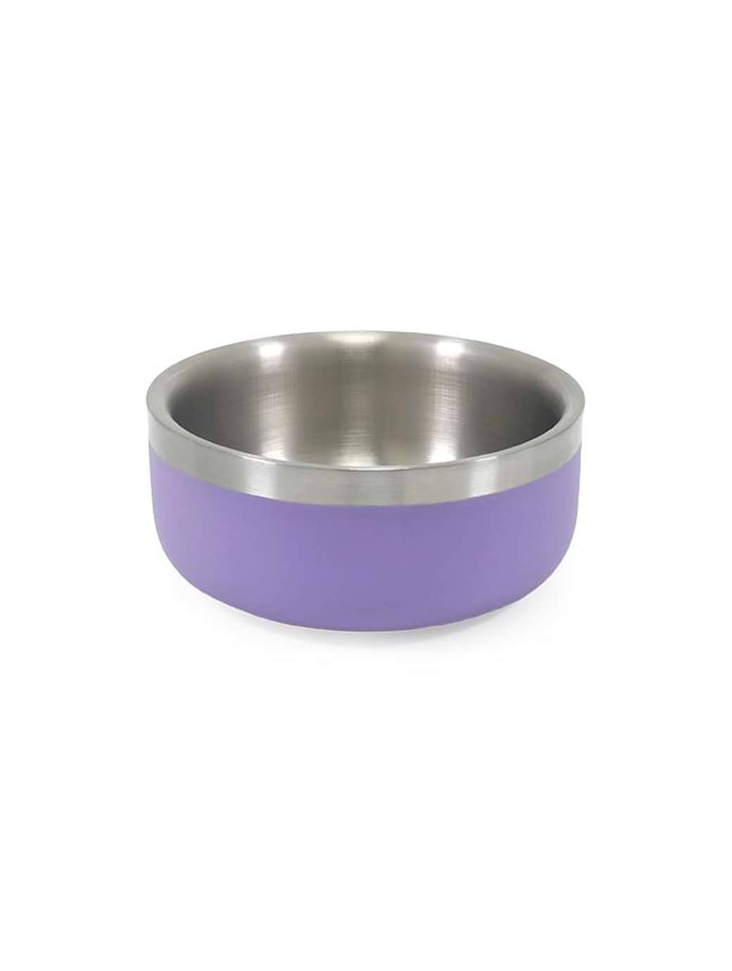 Rosewood Premium Insulated Dog Bowl Lilac