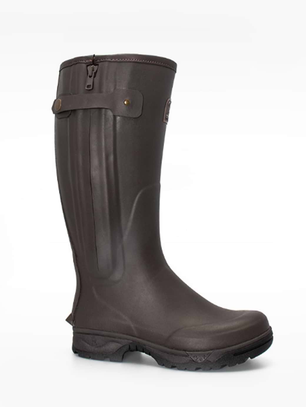 Rouchette Men's Veneur Neoprene Zip Boot Brown