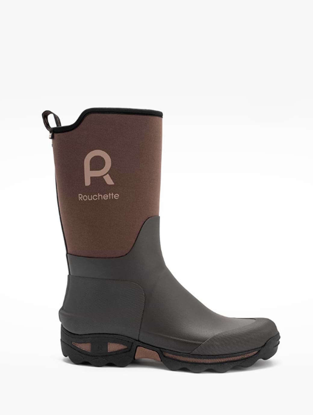 Rouchette Unisex Clean Garden Half Boot Brown
