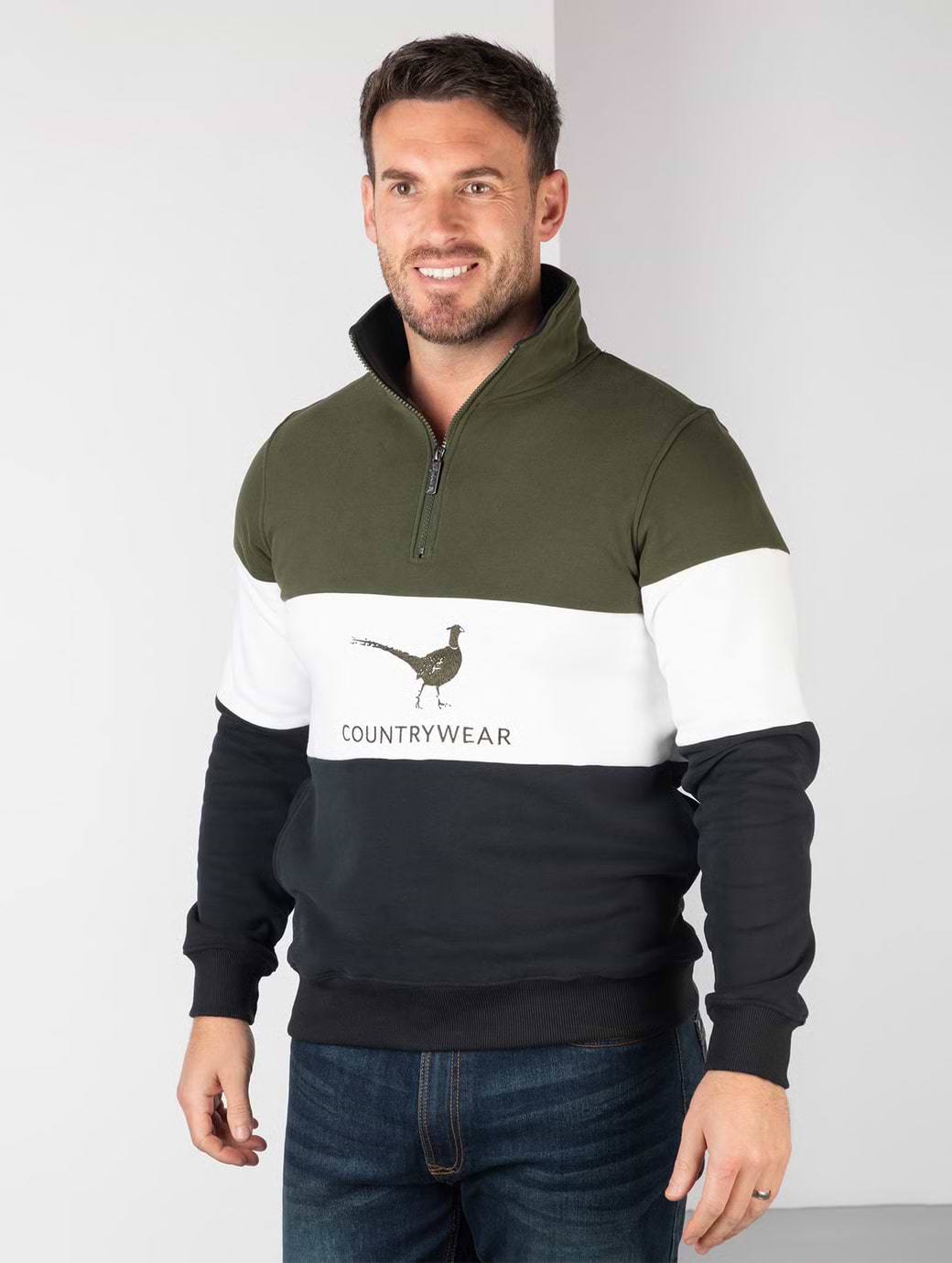 Rydale Men's Byland Sweatshirt Olive