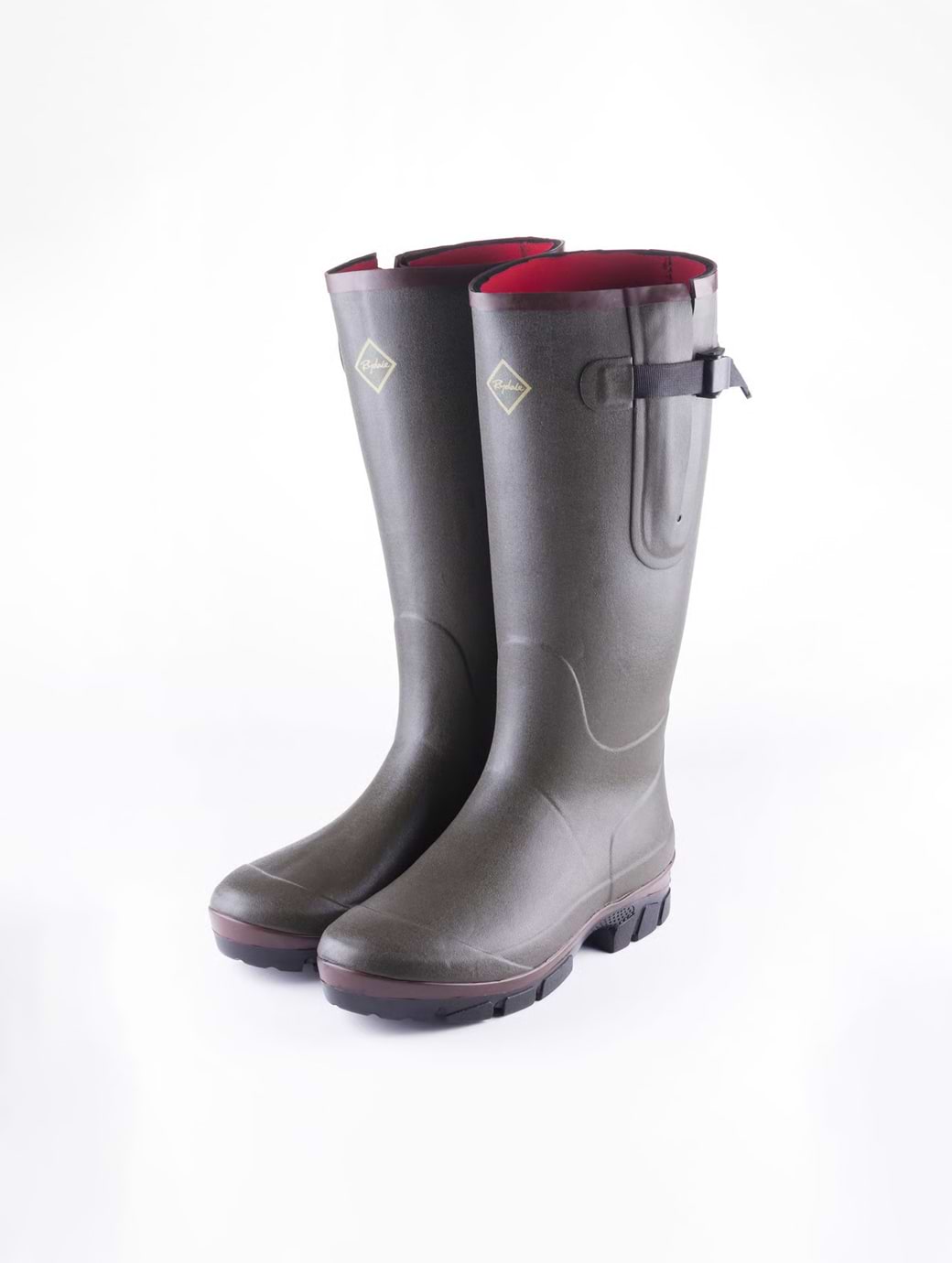 Rydale Men's Lisset Neoprene Lined Wellington Boots Olive