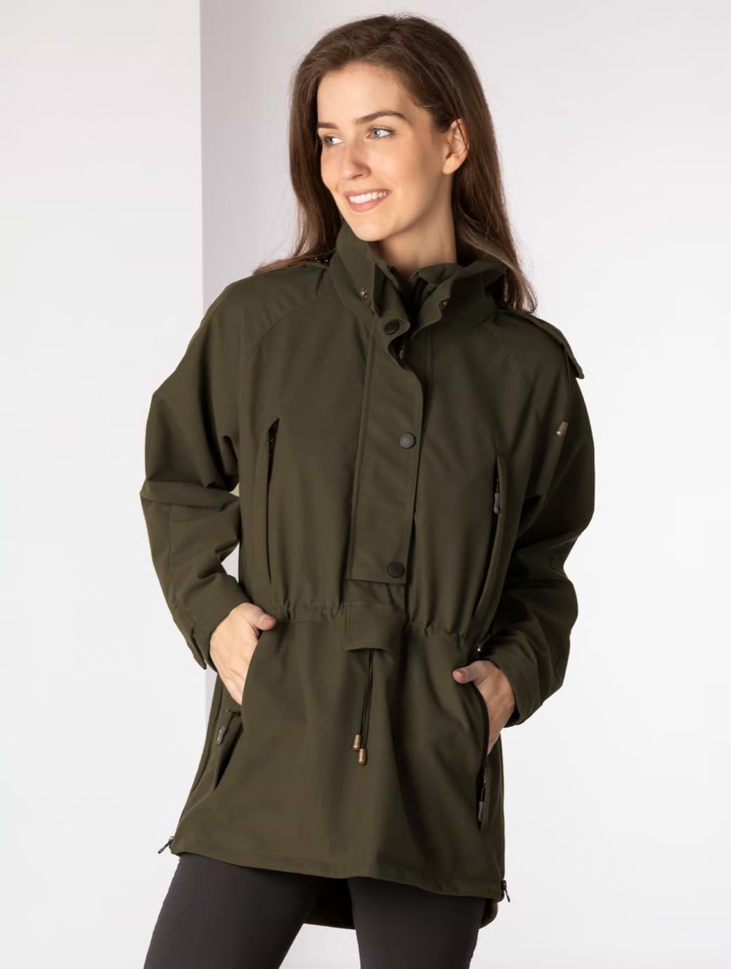 Rydale Women's Danby Long Shooting Smock Dark Olive