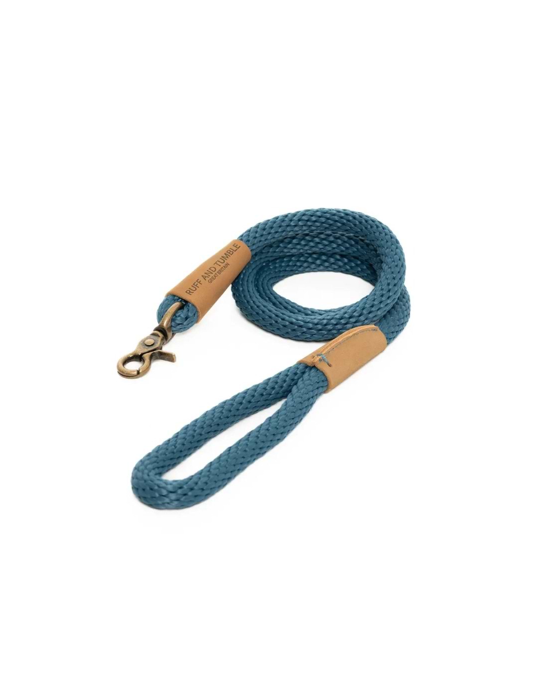 Ruff and Tumble Thick Clip Rope Dog Lead Sandringham Blue