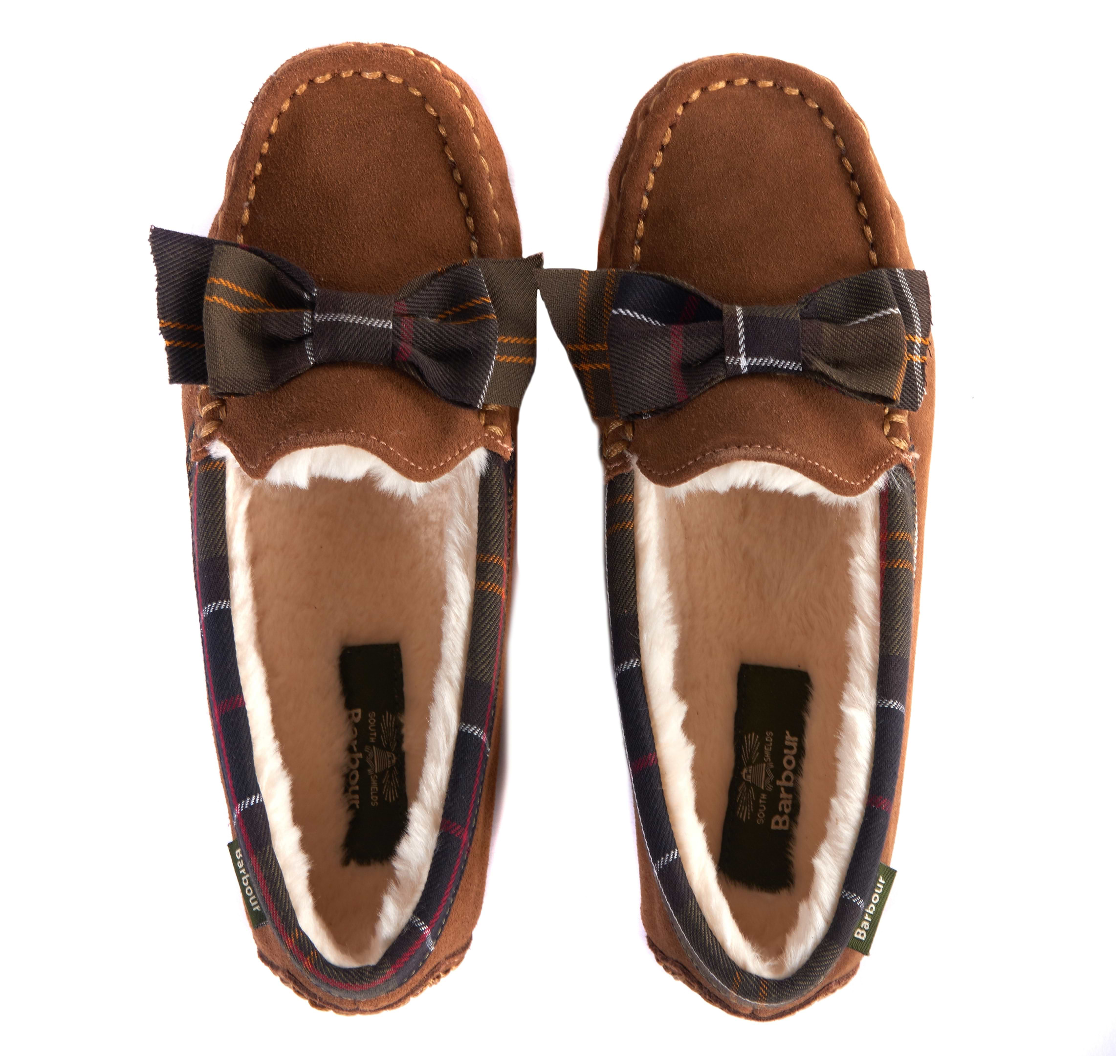 Barbour sadie moccasin slippers online