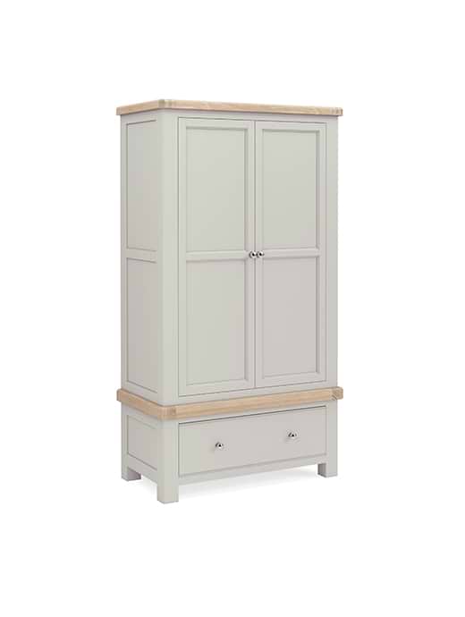 Salcombe Gents Wardrobe Stone Grey