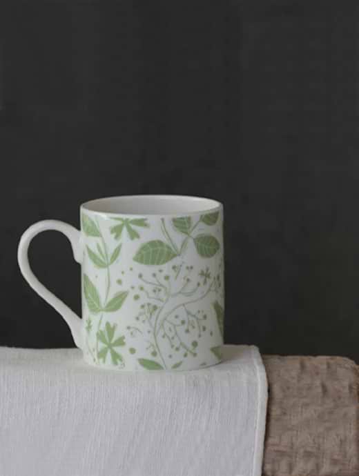 Sam Wilson Hedgerow Mug Green 