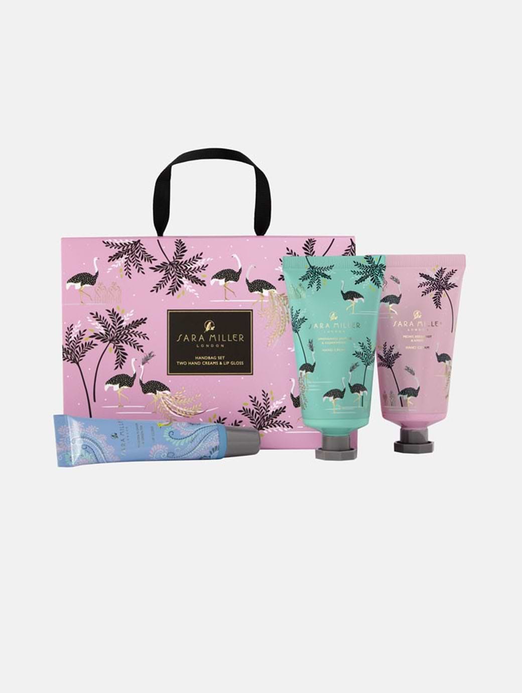 Sara Miller Ostrich and Palms Beauty Discovery Set 