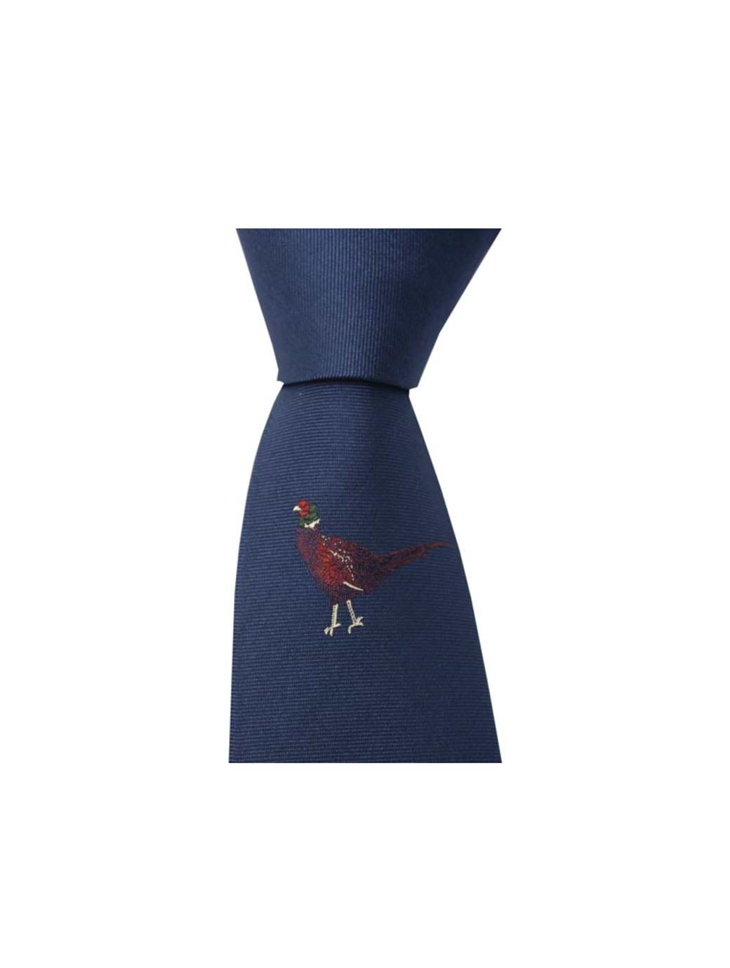Sax Soprano Single Pheasant Tie Navy