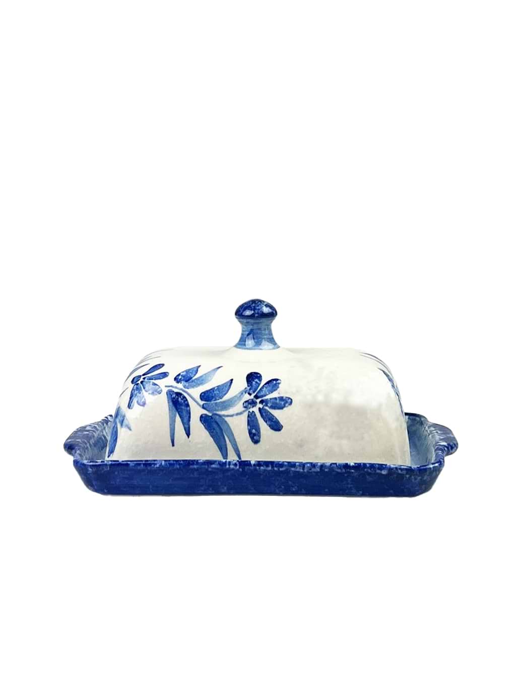 Selbrae House Ceramic Butter Dish Olive