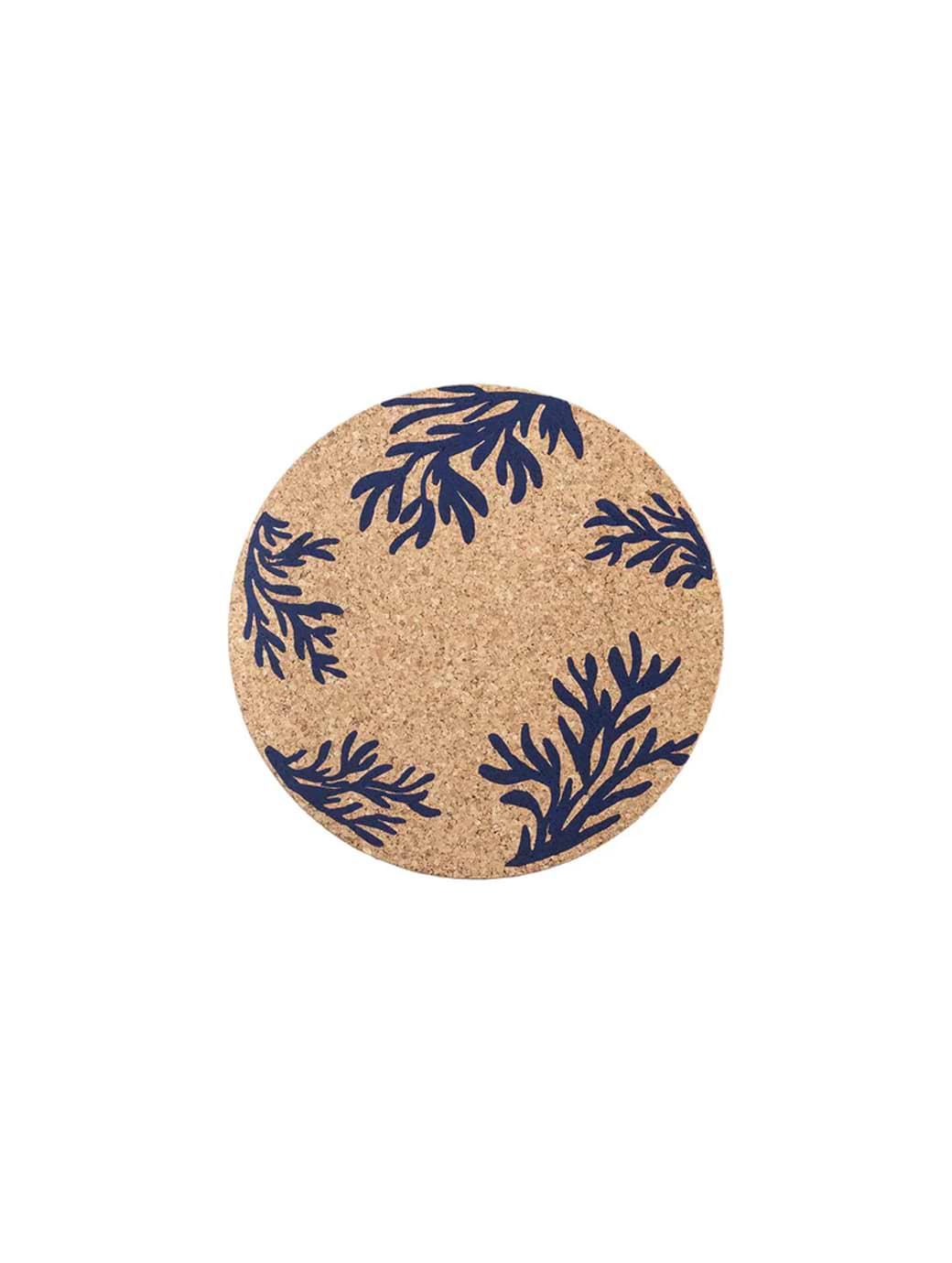 Selbrae House Cork Place Mat Blue One Size