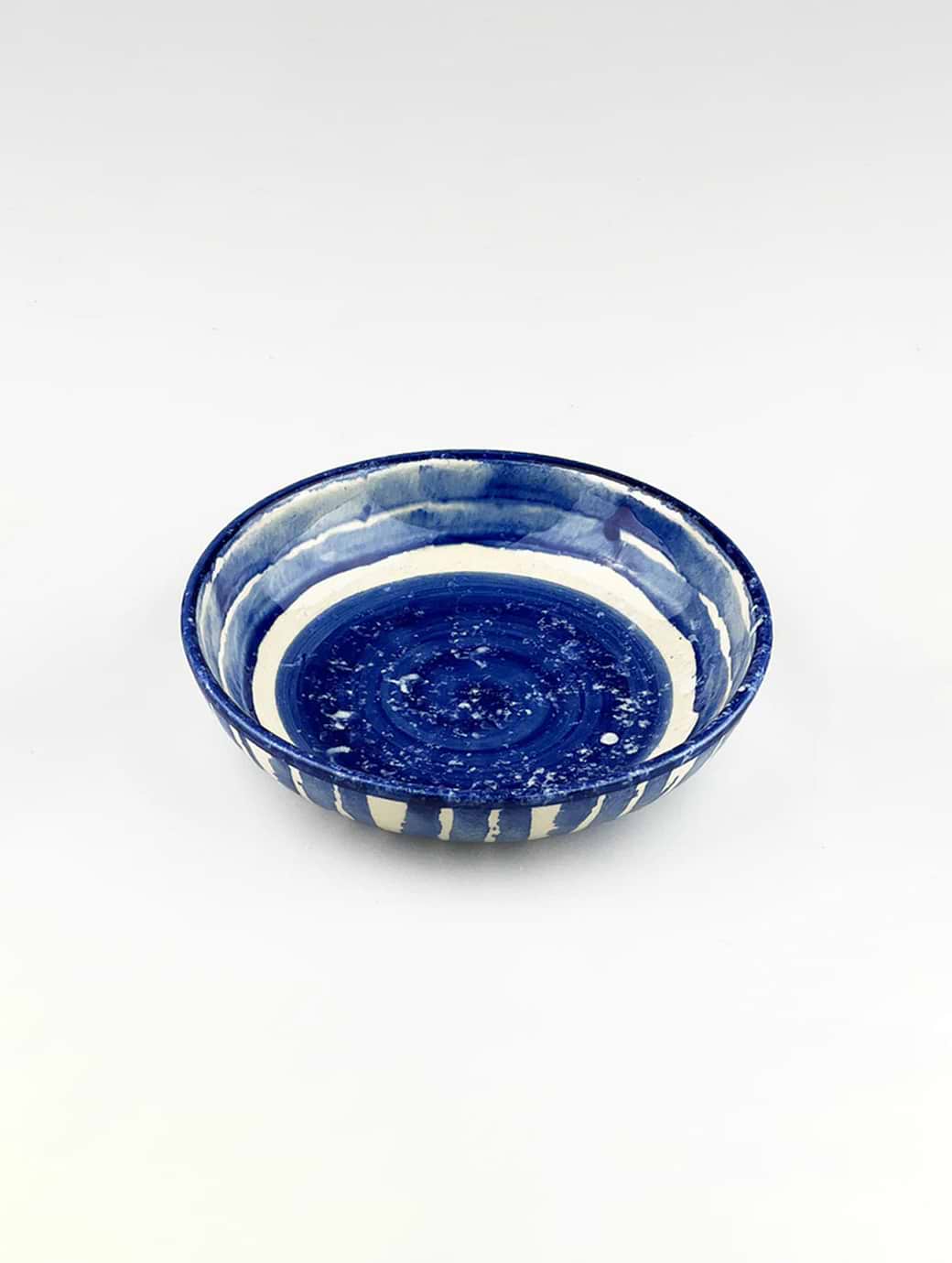 Selbrae House Medium Ceramic Serving Bowl Blue One Size