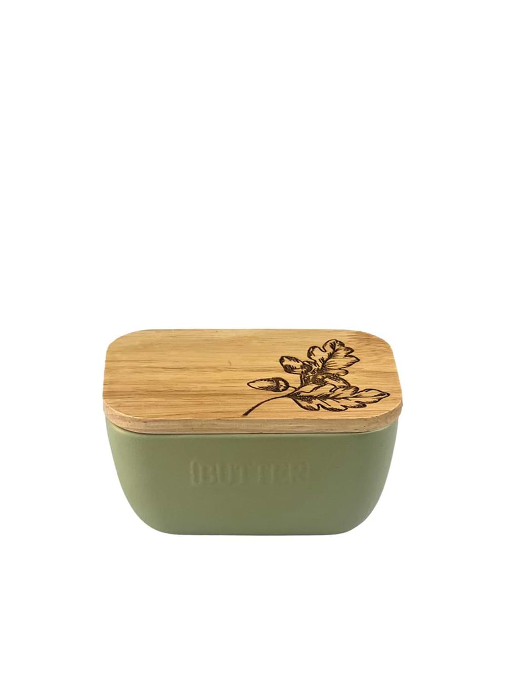 Selbrae House Sage Green Butter Dish Sage One Size