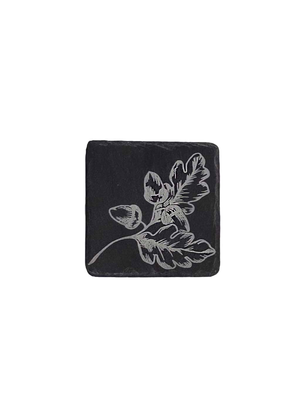 Selbrae House Single Slate Coaster Black One Size