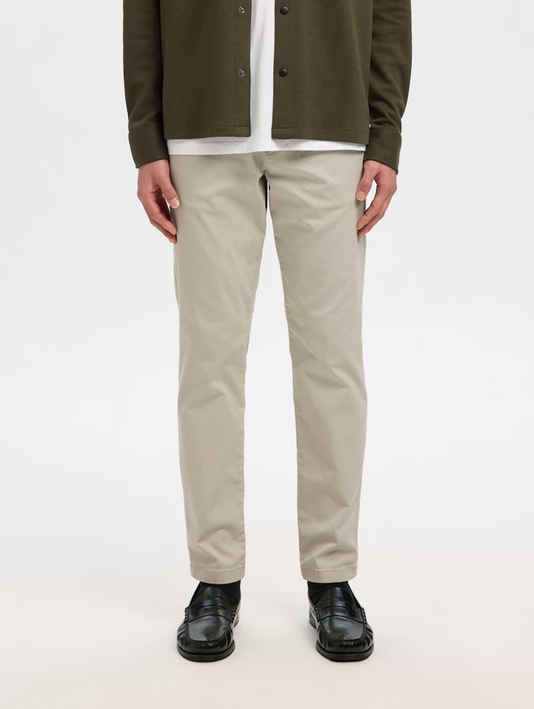 Selected Men's Slim New Miles Flex Pant Moonstruck