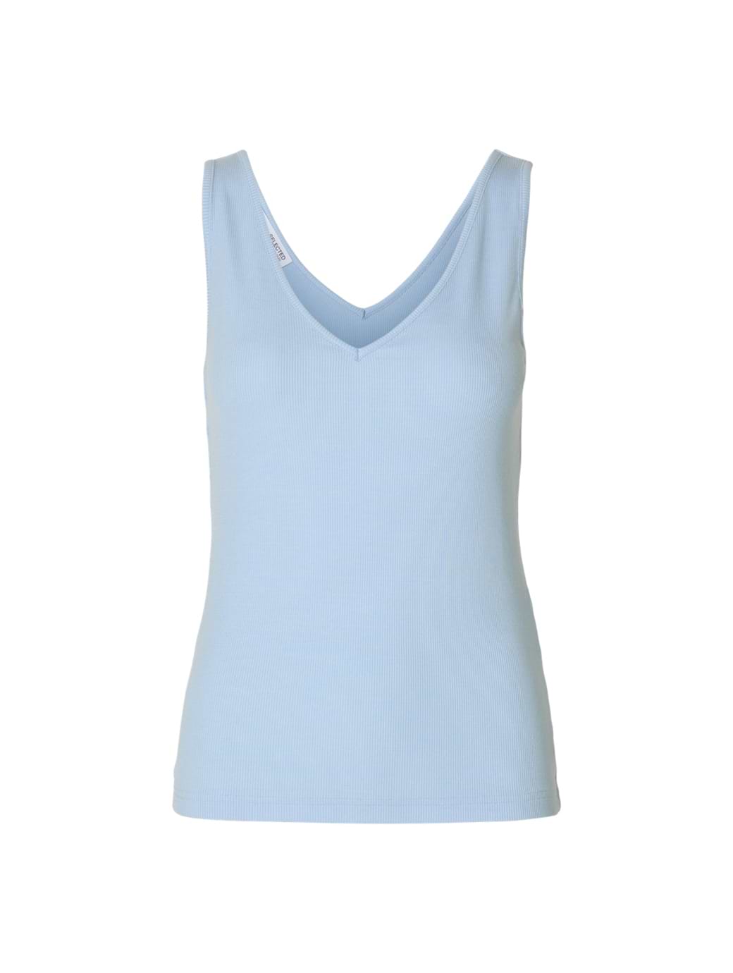 Selected Femme Dianna Top Cashmere Blue