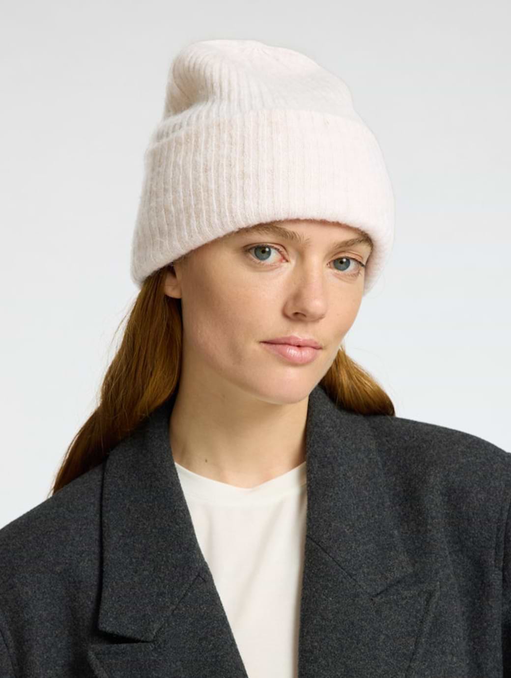 Selected Femme Maline Lano Beanie Birch