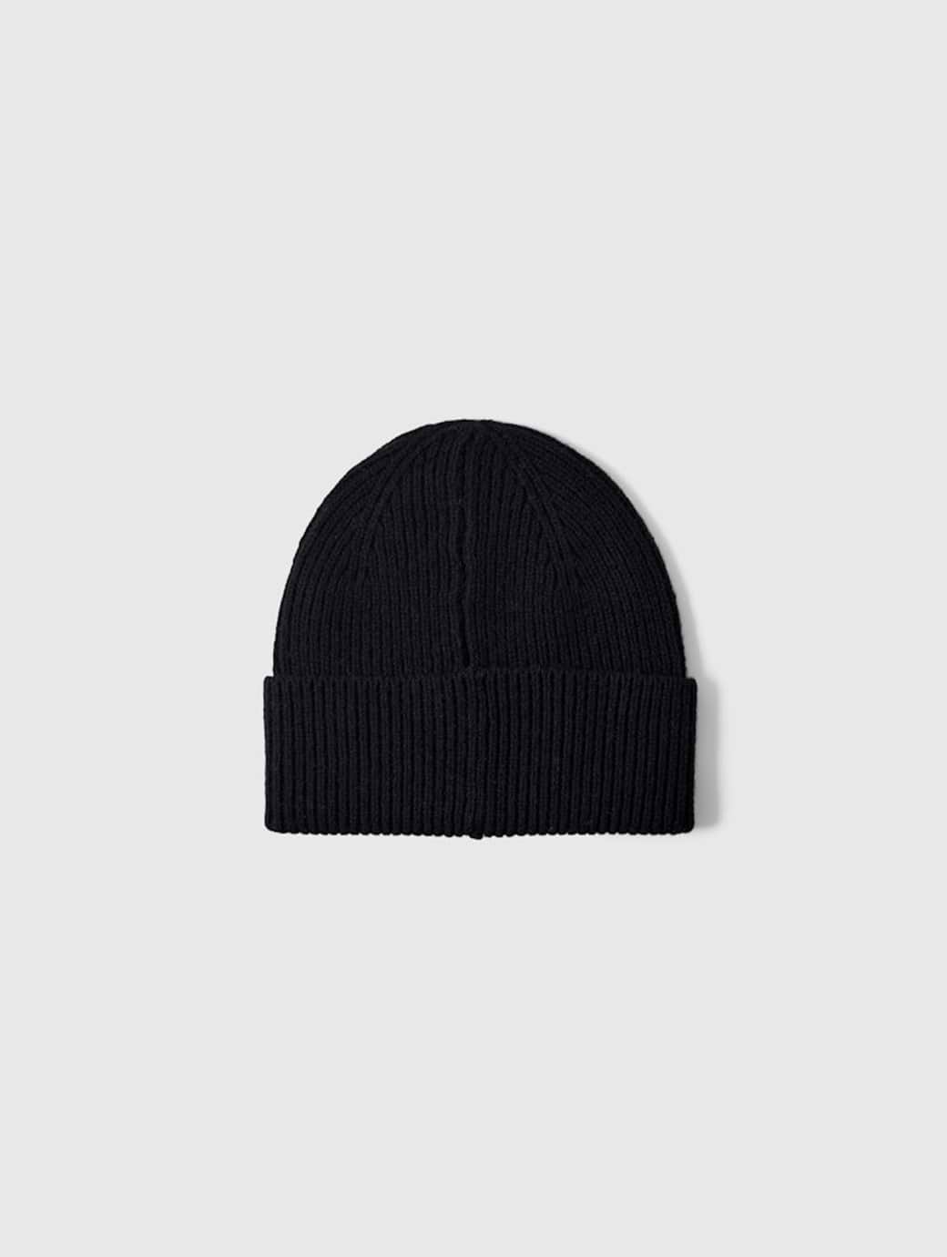 Selected Homme Mason Wool Beanie Black