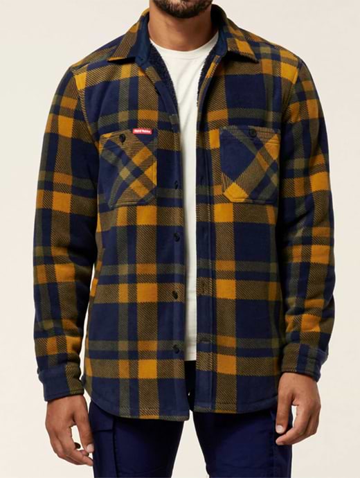 Hard Yakka Men's Sherpa Jacket Oak