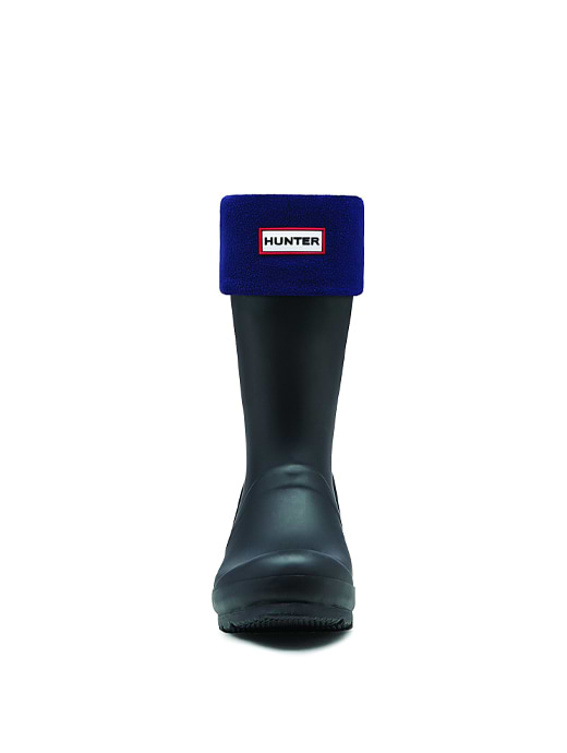 Hunter short navy boots clearance
