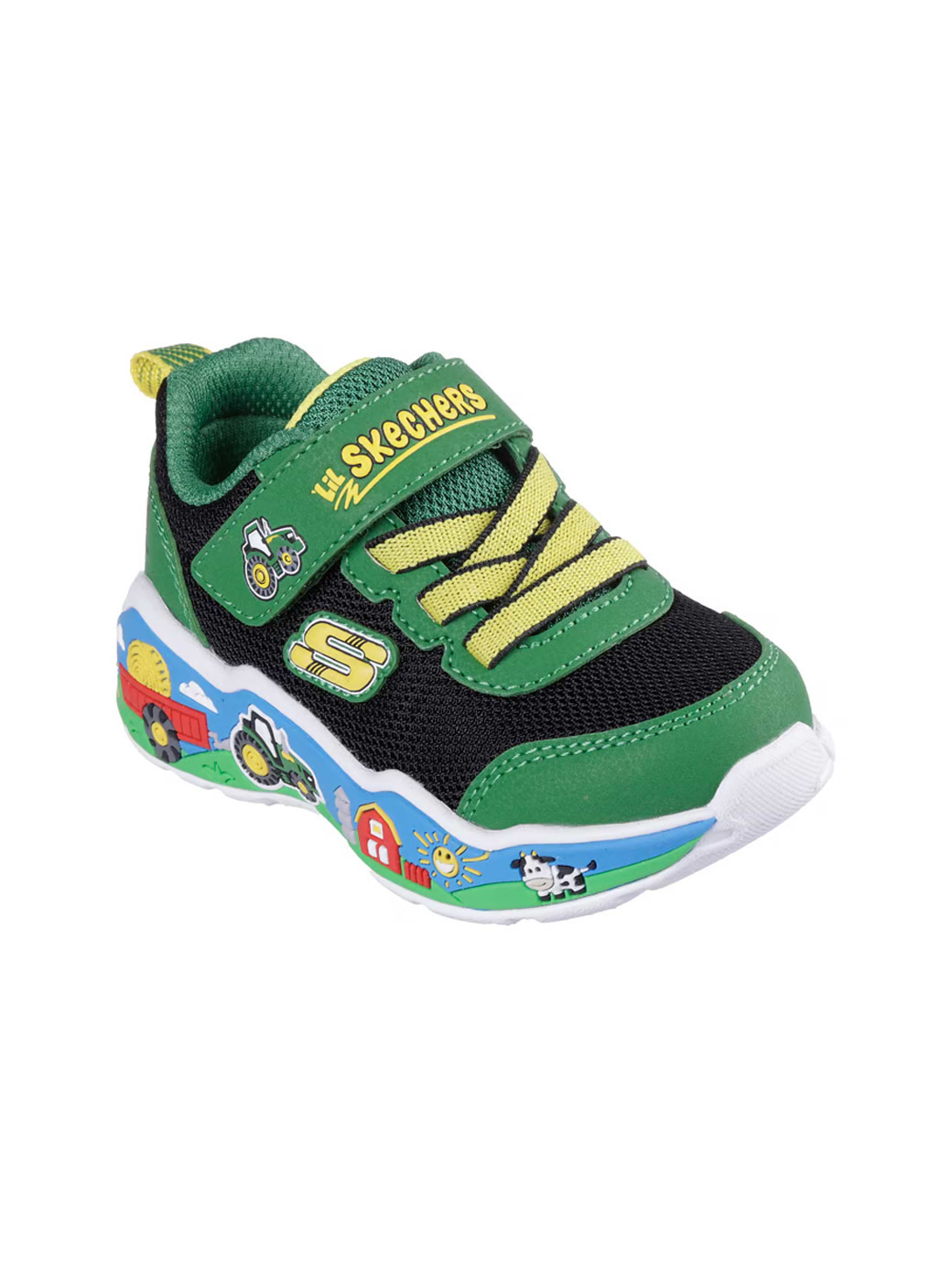 Skechers Boy's John Deere: Play Scene - Barn-Squad Buddies Green