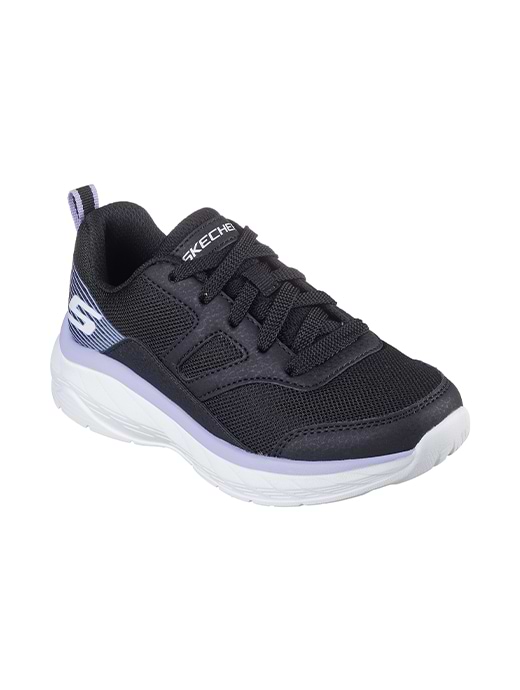 Skechers lace up sneakers negro clearance
