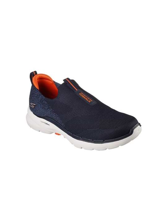 Skechers go walk lite mens orange discount