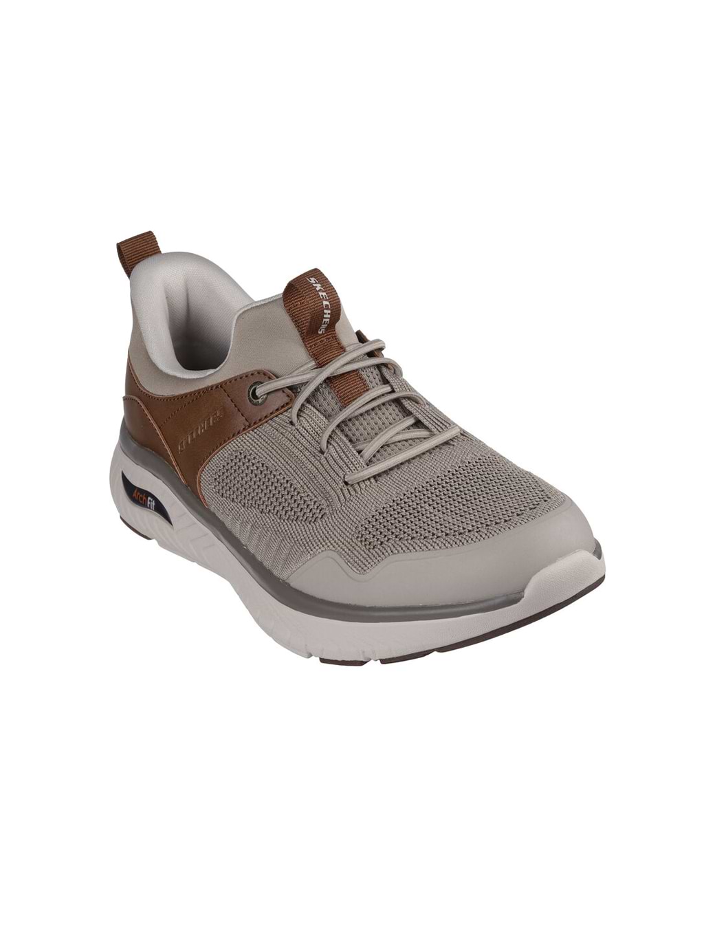 Skechers Men's Arch Fit Crosser - Emeric Taupe/Brown