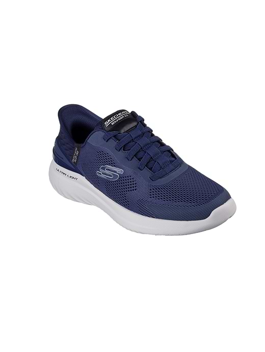 Skechers Men's Bounder 2.0 Emerged Classic Slip On Shoe Navy