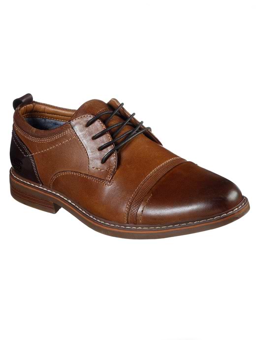 Skechers brown dress shoes clearance