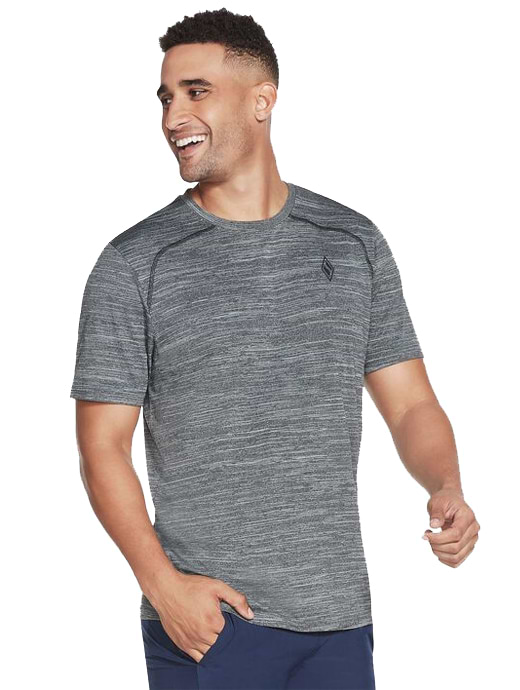 SKECHERS ON THE ROAD TEE LIGHT GREY