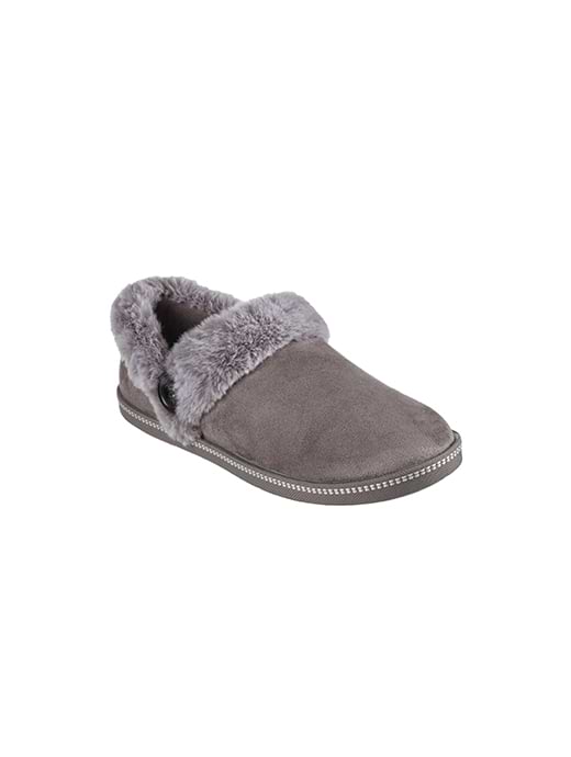Skechers Women s Cozy Campfire Fresh Toast Button Open Quarter Slipper CCL