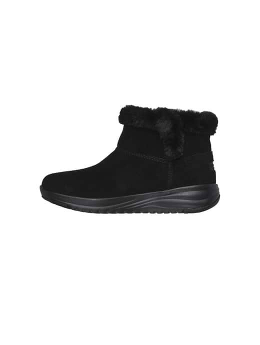 Skechers Women s On the Go Stellar Waterproof Suede Chugga Boots Black