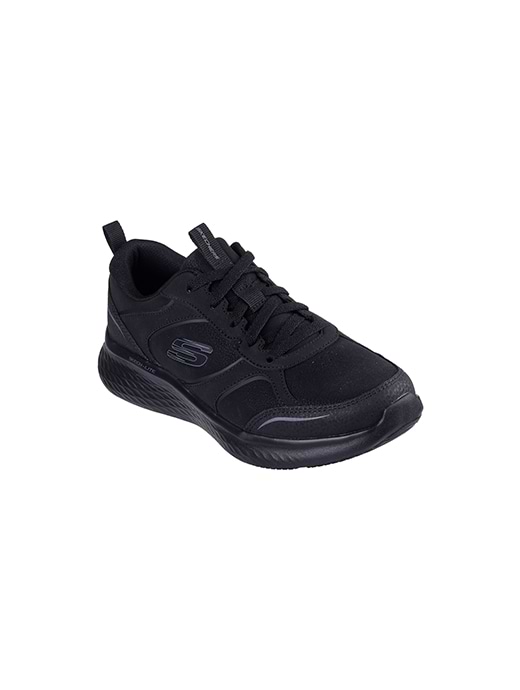 Skechers Women s Skech Lite Pro Leather Lace Up Trainer Black