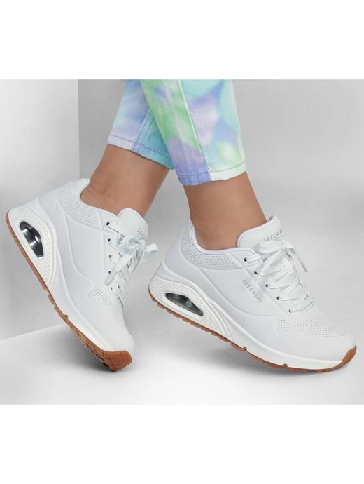 Skechers Women s Uno Stand On Air White