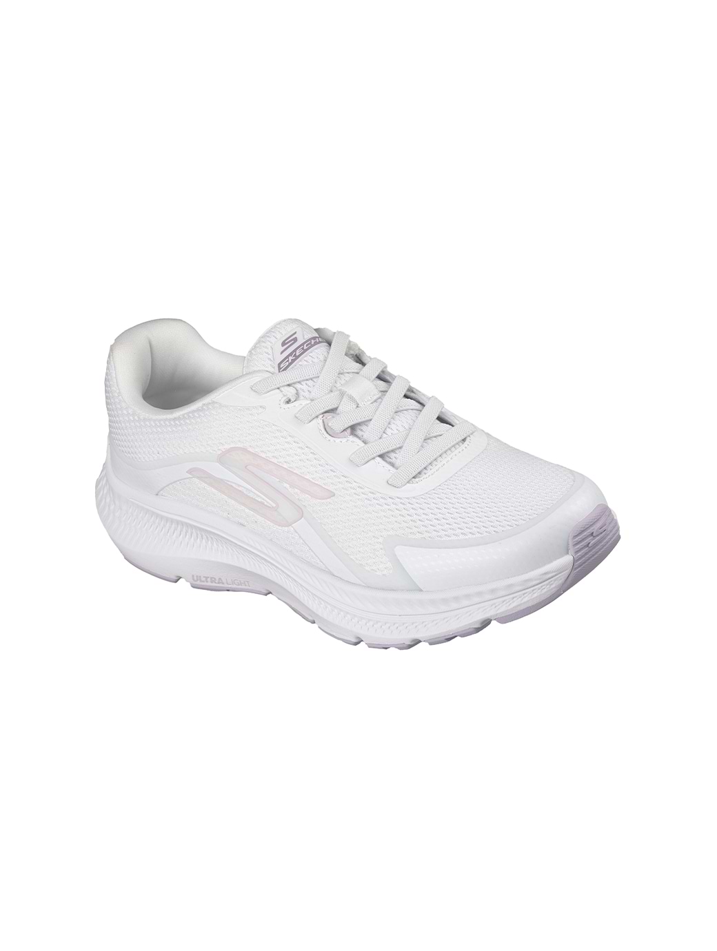 Skechers Women's Athletic Mesh Trainer: Go Run Consistent 2.0 - Arveda White